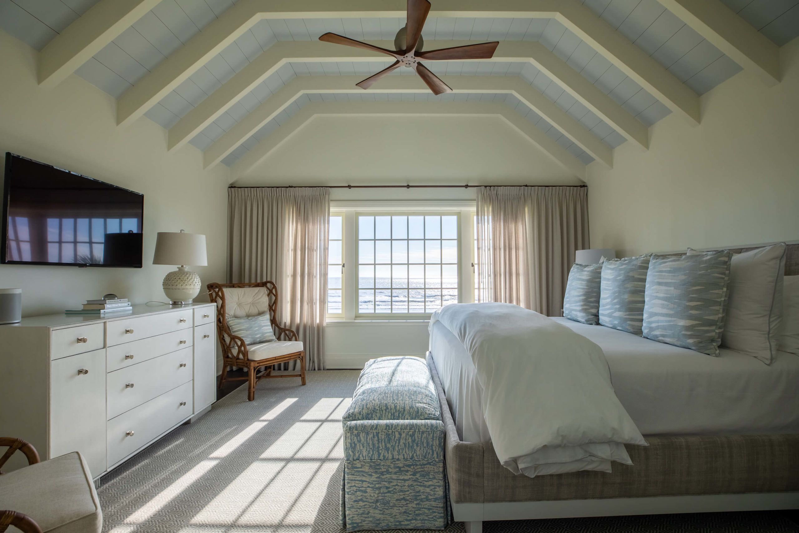 bedroom with ocean views Sea Island