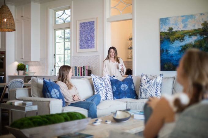 Ramsey McHale living room design