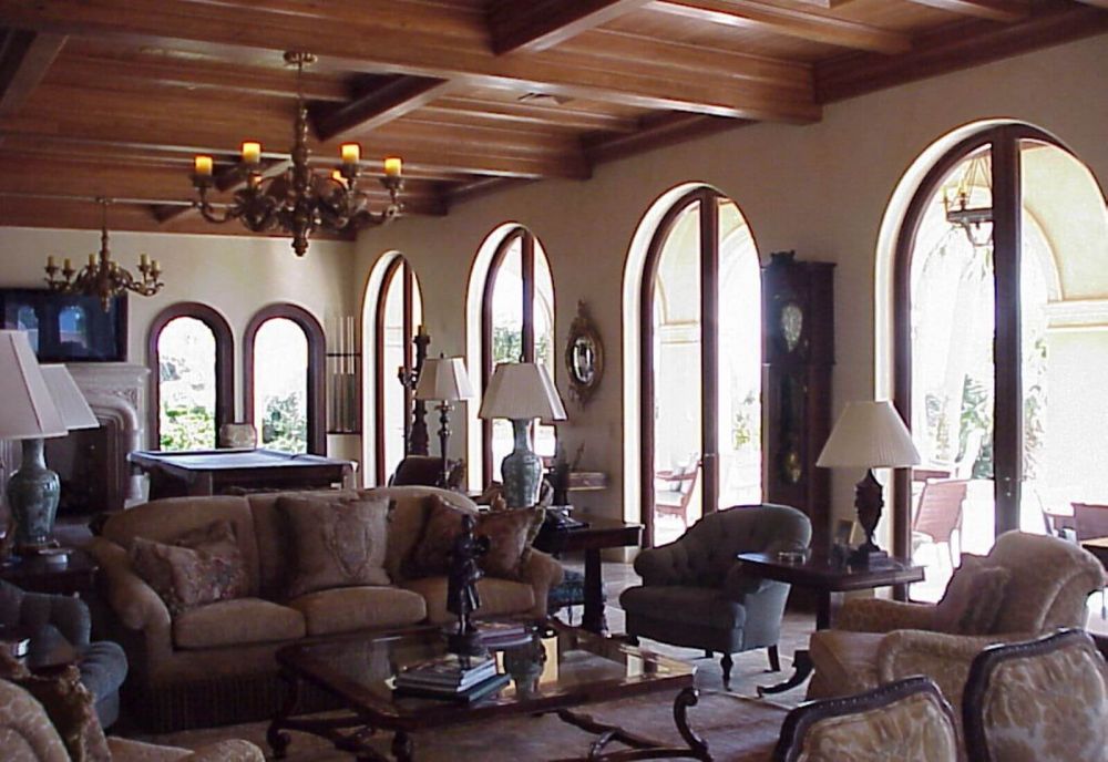 Custom living room Sea Island