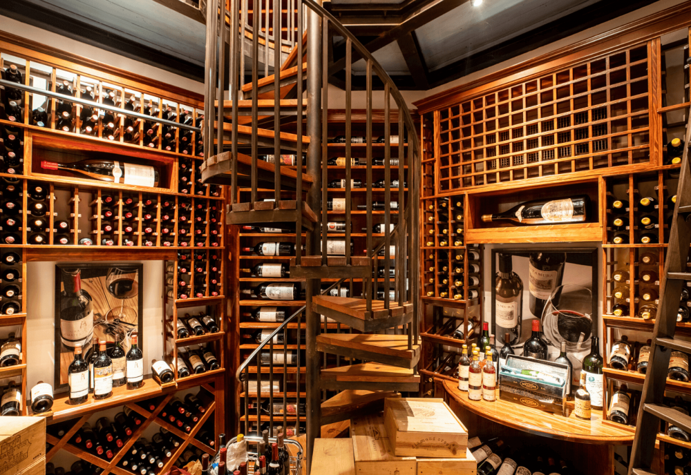 Custom Wine Room Sea Island