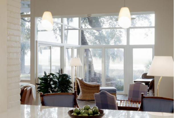 Home Interior with marsh view Sea Island