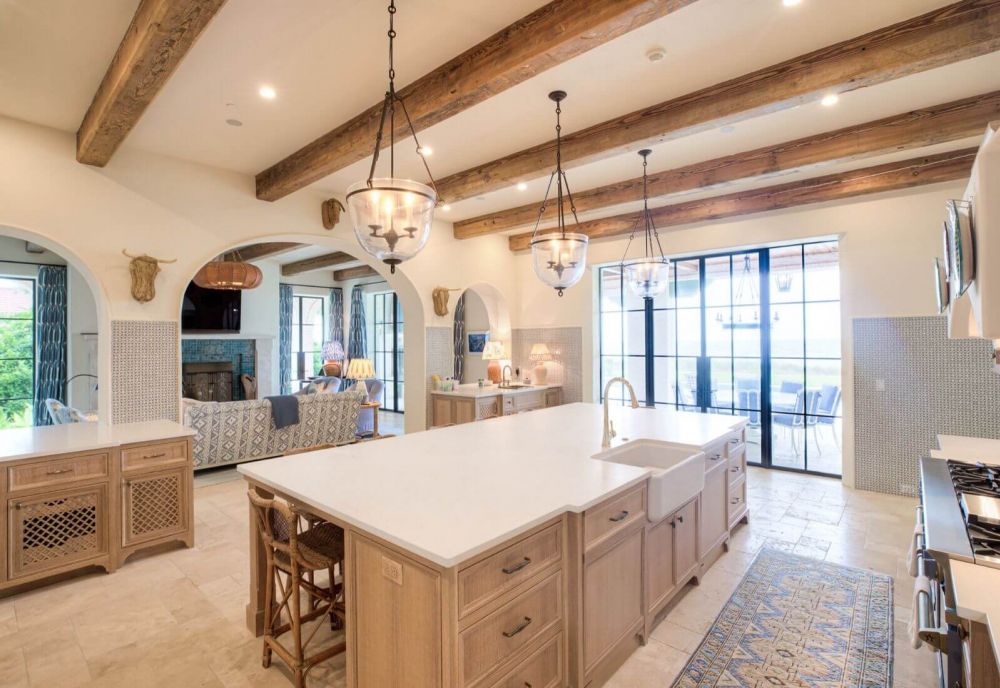 Sea Island Luxury House Kitchen